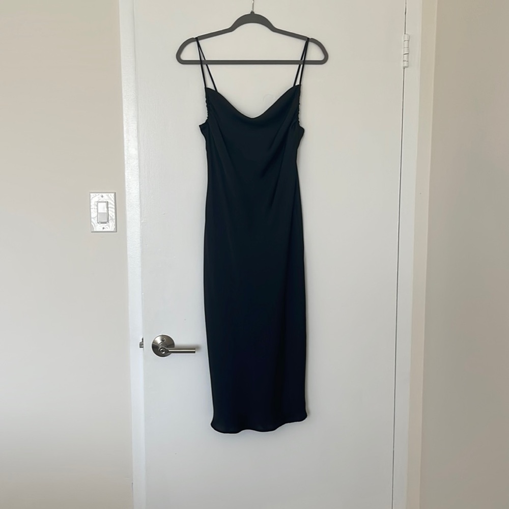 Black Zara Slip Dress